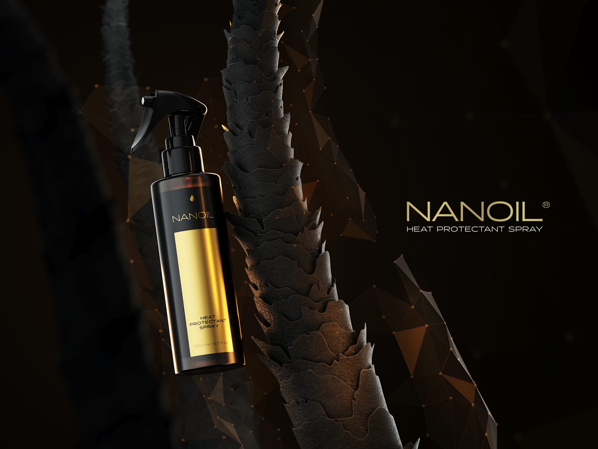 Mein Lieblingsprodukt zum Haarschutz vor Hitze – Hitzeschutzspray von Nanoil